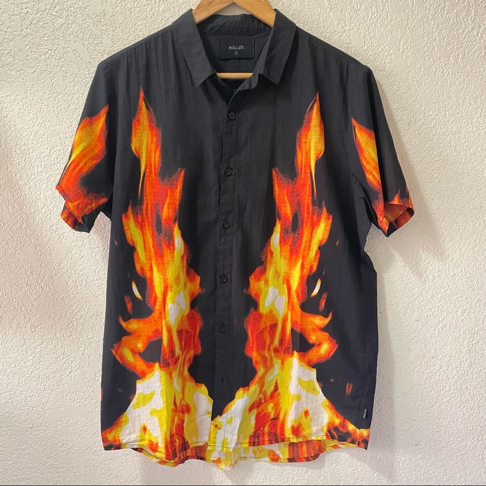 Rolla’s Flame S/S shirt Size M